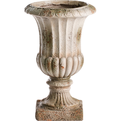 Beliani LARISA - Plantenbak voor buiten-Beige-Magnesiumoxide