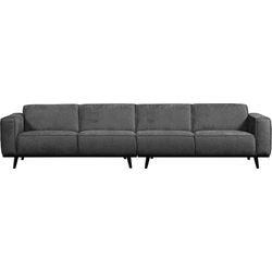 STATEMENT XL 4-ZITS BANK 372 CM STRUCTURE VELVET MOUNTAIN