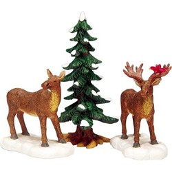 Weihnachtsfigur Mr and mrs moose - LEMAX