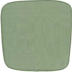 Unique Living - Wickerstoelkussen Bliss outdoor Forest Green -46x47x4cm