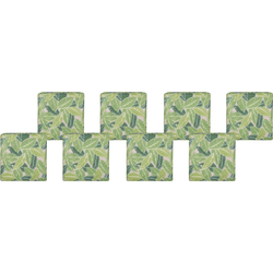 SASSARI  - Tuinkussen set van 8 - Lichtgroen - 46 x 46 cm - Polyester