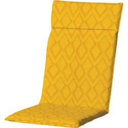 Madison - Hoge rug - Graphic yellow - 120x50 - Geel