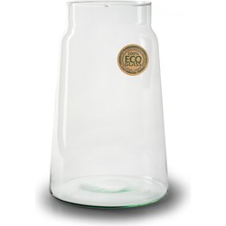 Bloemenvaas - glas - transparant - 30 x 19 cm - Vazen