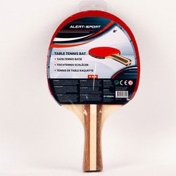 Alert Sport 3 Sterren Tafeltennis Batje Hout/Rubber
