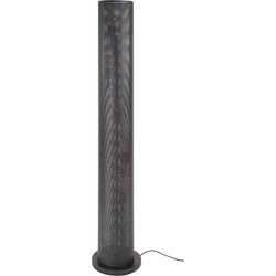 Vloerlamp Metaal Zwart - 5-Lichts - 28x28x149cm - Koker Mesh