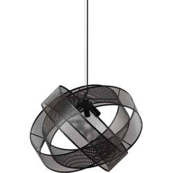 WOOOD Exclusive Arie Hanglamp - Zwart - 40x50x50