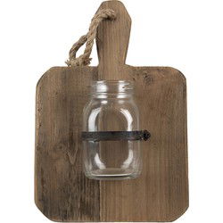 Clayre & Eef Vaas Bruin Hout