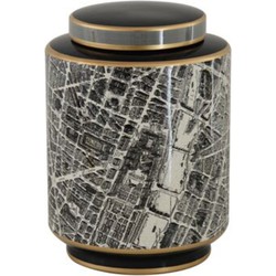 Deco pot Streets of Paris 22cm