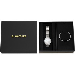 LW Collection SJ WATCHES Geschenkset MEAUX Horloge 32mm + Armbandje