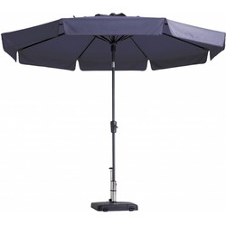 Stokparasol Flores dia. 300 cm safier blue zonwering - Madison