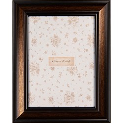 Clayre & Eef Fotolijst 15x20 cm Bruin Kunststof Glas