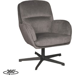 LABEL51 Fauteuil Moss - Antraciet - Cosmo - One Size