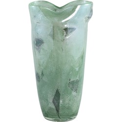 PTMD Six Vaas - 19 x 17 x 36 cm - Glas - Groen