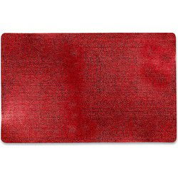 Unique Living | Placemat Metallic | Rechthoekig | Polyester | Rood | 30x45cm