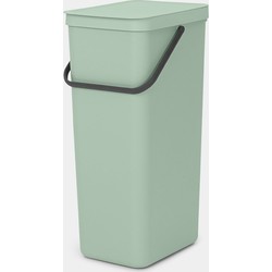 Sort & Go afvalemmer, 40 liter - Jade Green