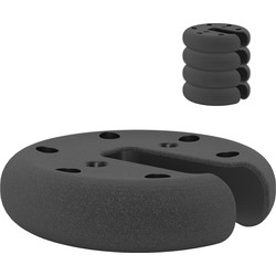 4goodz 4 stuks Partytent Verzwaring gewichten - 2,2 kg per stuk / 8.8 kg totaal