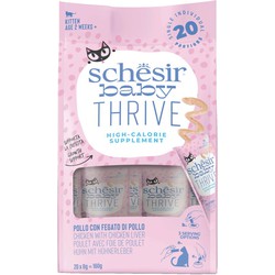 Schesir baby thrive kitten kip 20x8gr