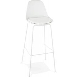 Barkruk COOKIE 445x445x955 cm Wit