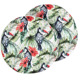 MALLARE - Tuinkussen set van 2 - Multicolor -  40 cm  - Polyester