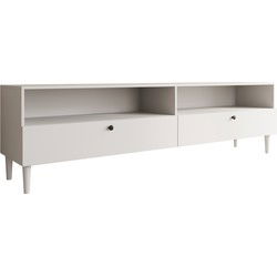 Meubella - TV-Meubel Darwin - Wit - 200 cm