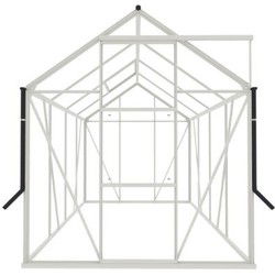 Tuinkas Kate II wit 3 mm veiligheidsglas