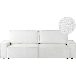 NYKER - Slaapbank - Off-white - Bouclé