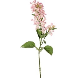 Seringentak m. 2 bloemtrossen l.roze kunstbloem zijde nepbloem