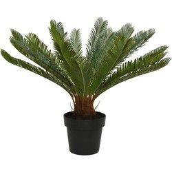 Groene Varenpalm kunstplanten/nepplanten 60 cm - Kunstplanten