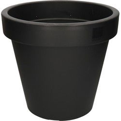 Prosperplast Bloempot - D35 x H31 cm - antraciet grijs - kunststof - Plantenpotten