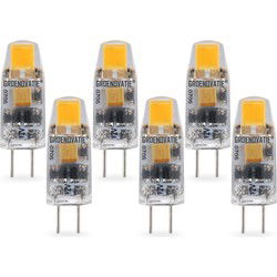 Groenovatie G4 LED Lamp 1W COB Extra Klein Warm Wit Dimbaar 6-Pack