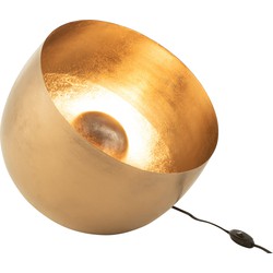 J-line - Lamp Rond Metaal Goud - 35x35x31cm