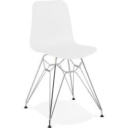 GAUDY design stoel 49x47x78 cm Wit