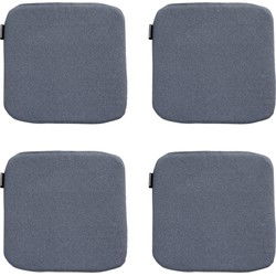 Madison -  Zitkussen Manchester denim grey - Ca. 40x40 cm - Set van 4