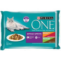 Purina one adult difficult appetite kip pouch mp 4x85gr