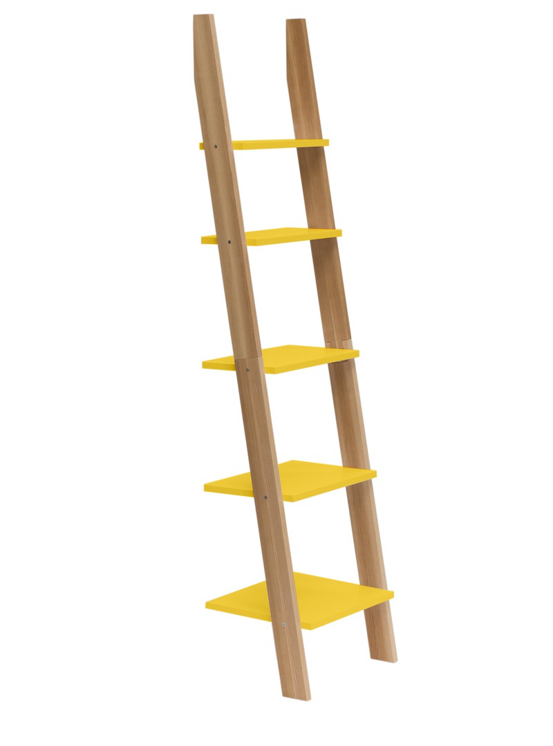 ASHME Ladder Wandrek 45x180cm Geel - 