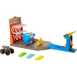 NL - Mattel HW Monster Trucks Blast Station Spielset