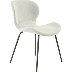 Light&living Eetkamerstoel 57x51x78 cm VIOLET beige-zwart