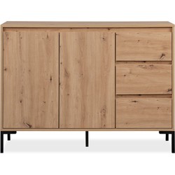 Buffet 2 deuren 3 laden en 1 plank L120 cm - PLOCK