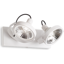 Ideal Lux Glim - Moderne Witte Plafondlamp - Stijlvol Design