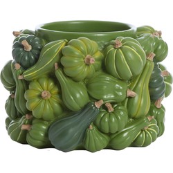 Light & Living - Vaas PUMPKIN - Ø28x18cm - Groen