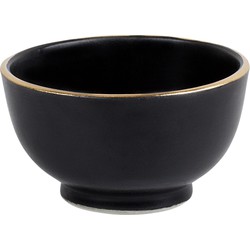 bowl black/gold S-M - (M) medium
