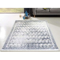 Hana Vintage Indoor & Outdoor Grijs vloerkleed - Wasbaar - 200 X 290 CM