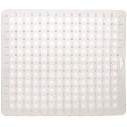 Gootsteenmat basis - transparant - 25 x 29 cm - Spoelbakmat - Afwasbak