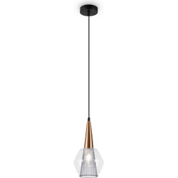 Maytoni - Hanglamp Copita - Goud - Ø15