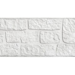 Berton Romeins motiefplaat wit/grijs 184 cm enkelzijdig Tuindeco
