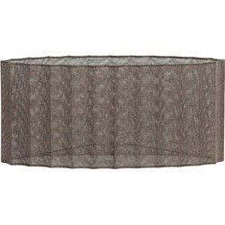Lampenkap ovaal Disli - Bruin - 38x17.5x19cm