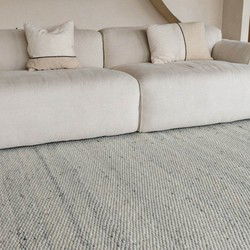 Wollen Vloerkleed Novara Beige/Grijs Eva Interior Beige,Grijs - 160 x 230 cm - (M)