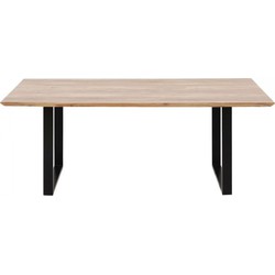 Kare Eettafel Symphony Black 160x80 cm