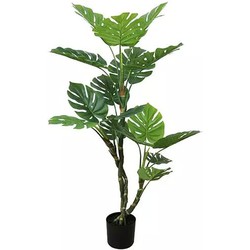 Monstera 3-stam 135 cm kunstplant