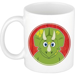 Dinosaurier dieren mok / beker van keramiek 300 ml - Bekers